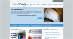 Desktop Screenshot of globalcatalystgroup.com